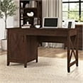 thumbnail image 2 of Scranton & Co Bureaux d'Ordinateur en Bois avec Armoire de Rangement en Cerisier Bing, 2 of 9