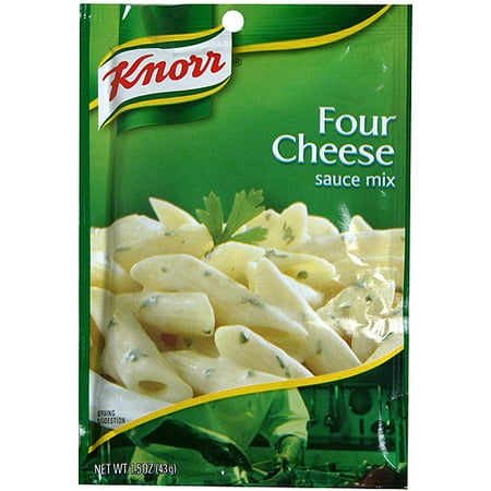 Knorr Creamy - Knorr Four Cheese Sauce Mix, 1.5 oz (Pack of 24)
