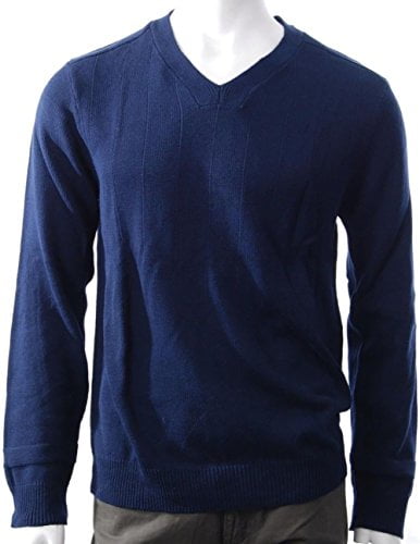 george v neck sweater