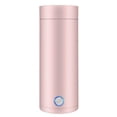 thumbnail image 1 of 400ML Small PortableTravel Kettle 304 Stainless Steel Food Grade Fast Boil and Auto Shut Off Heating Mug EU Plug B, 1 of 5