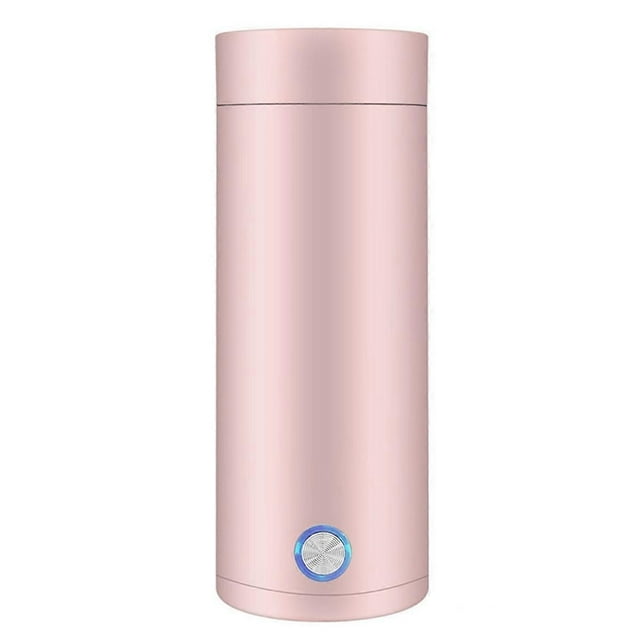 400ML Small PortableTravel Kettle 304 Stainless Steel Food Grade Fast Boil and Auto Shut Off Heating Mug EU Plug B