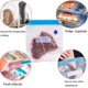 thumbnail image 4 of Sous Vide Bolsas – Paquete de 30 bolsas de almacenamiento al aspiradora de alimentos de tamaño grande, 26 x 34 cm, cierre reutilizable al aspiradora para cocinar Sous Vide, con 6 clips de sellado para, 4 of 5