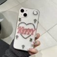 thumbnail image 1 of Sanrio-fundas de teléfono 3D con diamantes de imitación de cereza para iPhone 14, 13, 12, 11 Pro Max, Mini, XR, XS MAX, 8, X, 7, SE, 2020 Fivean unisex, 1 of 2