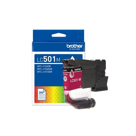 Brother Genuine LC501M Standard Yield Magenta Ink Cartridge