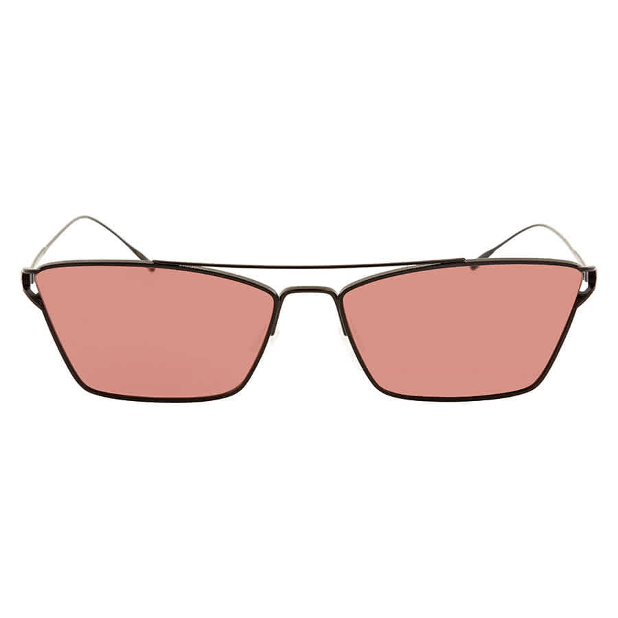Oliver Peoples Evey Damson Rectangular Ladies Sunglasses OV1244S 506275 59  - Walmart.com