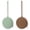 Sage,Clay, variant on Lanola 2-Pack Silicone Pacifier Holder Case,  Portable Pacifier Pouches for Newborn Baby Boys and Girls