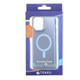 thumbnail image 4 of Funda TEKKU Matte para iPhone 15 Trans Azul compatible con MagSafe, 4 of 4
