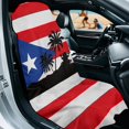thumbnail image 2 of Garronmavis Puerto Rico Flag Car Seat Towel Cover Stain Resistant Sweat Protection for Sports Use 1 PC Stretchable Easy Installation for Most Cars SUV Trucks Sedan Van, 2 of 9