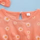 thumbnail image 4 of Gibobby Mameluco polar Bebé recién nacido Verano Estampado Naranja Volante Sin mangas Bebé Niño Onesie Bebé Ropa para gatear(Naranja, 18-24 Meses), 4 of 5