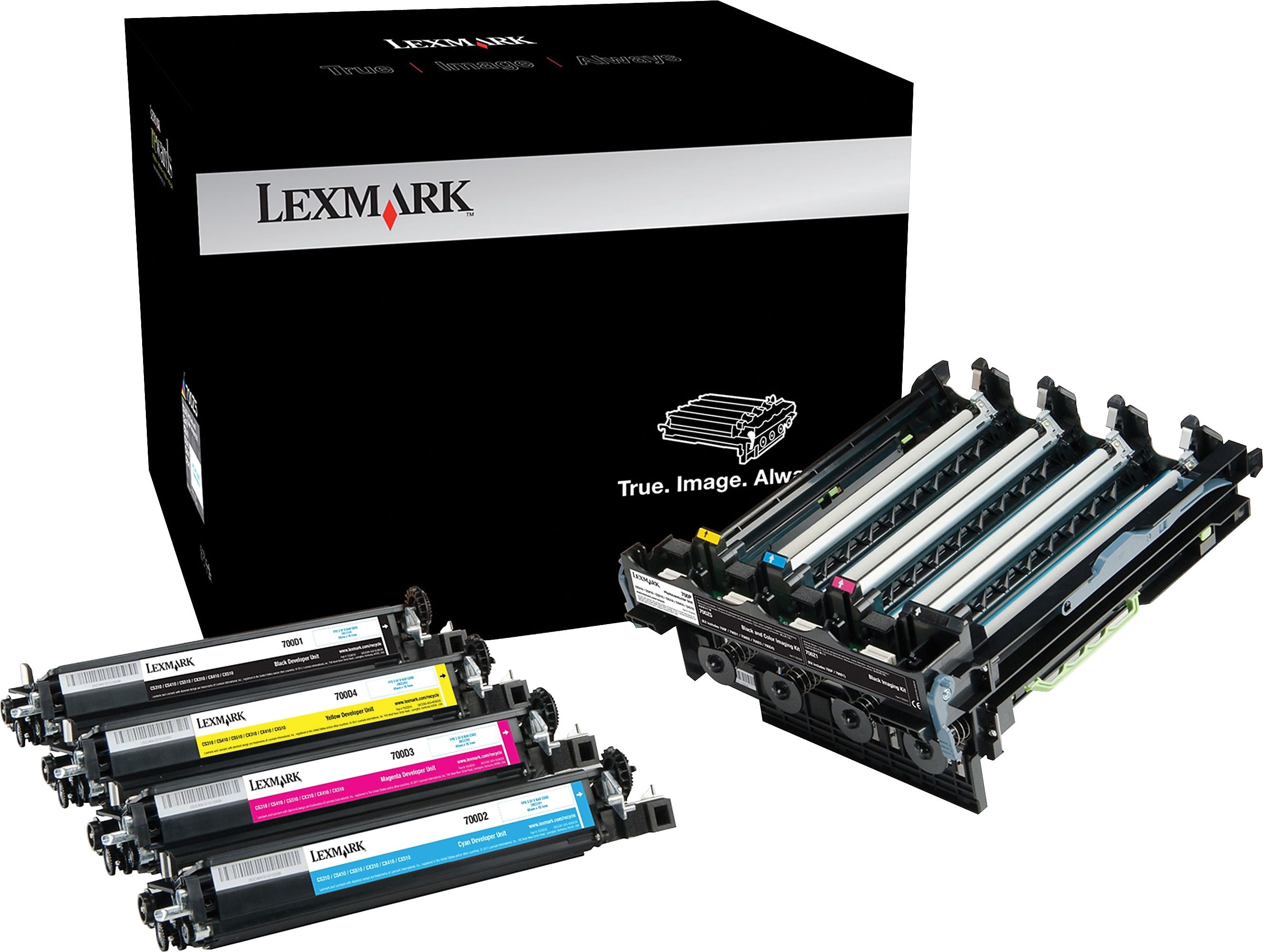 Lexmark™ 70C0Z50 High-Yield Black/Color Imaging Kit