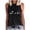 A-Black2, variant on Womens Tank Tops Baseball O Neck Tank Women Print Baseball Tanks Cute Workout Graphic Casual Summer Sleeveless Vest Top