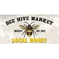 thumbnail image 2 of Allen, Kimberly 18x11 White Modern Wood Framed Museum Art Print Titled - Bee Hive Market 2, 2 of 4