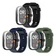 thumbnail image 1 of 3 Correa + 3 Pc Funda Mica Para Redmi Watch 4 / Xiaomi Mi, 1 of 5