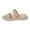 Beige, variant on Wedge Sandals For Women Women's Casual Platform Slide Sandals with Adjustable Hook Loop Strap for Wide Feet Comfort,Green