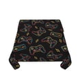 thumbnail image 5 of Wukai Colorful Game Controller Waterproof Tablecloth for Kitchen Dining, Fits Square Tables for 2-4 Seats -54"x54", 5 of 7
