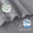 thumbnail image 2 of Green Cooling Blanket Twin XL for Hot Sleepers -Summer Cold Blanket with Rayon Derived from Bamboo for Twin Size Bed, Ice Cool Cold Lightweight Arc-Chill Thin Summer Bedding, 60x90, 2 of 5