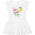thumbnail image 3 of Inktastic Twinkle, Twinkle, Little Star with Yellow Moon in Night Cap Girls Baby Dress, 3 of 5