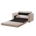 thumbnail image 3 of US Pride Furniture Ava Modern Reversible Fabric Loveseat and Sofa Bed, Light Brown, S5132, 3 of 5