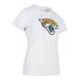thumbnail image 3 of NFL Playera Aficionado Básica Jacksonville Jaguars Blanco para Mujer, Talla Extra Grande, 3 of 5