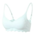 thumbnail image 4 of Women's Thin Seamless Vest Bra: Wireless, Nylon & Spandex, Super Comfortable, for Any Season, 4 of 7