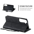 thumbnail image 4 of Allytech Galaxy S22 Case, Galaxy S22 Wallet Case, PU Leather Slim Fit Credit Cards Holder Folding Stand Shockproof Protective Wallet Case TPU Cover for Samsung Galaxy S22, Black, 4 of 5