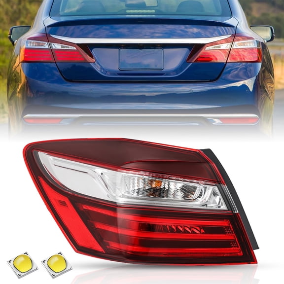 For 2016-2017 Honda Accord Outer Rear Driver Side Tail Light Brake Lamp