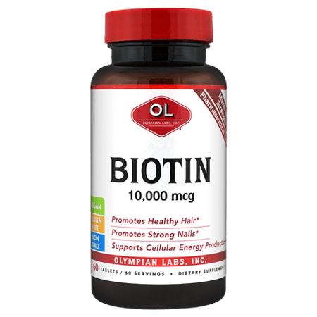 Olympian Labs Biotine 10, 60 Ct