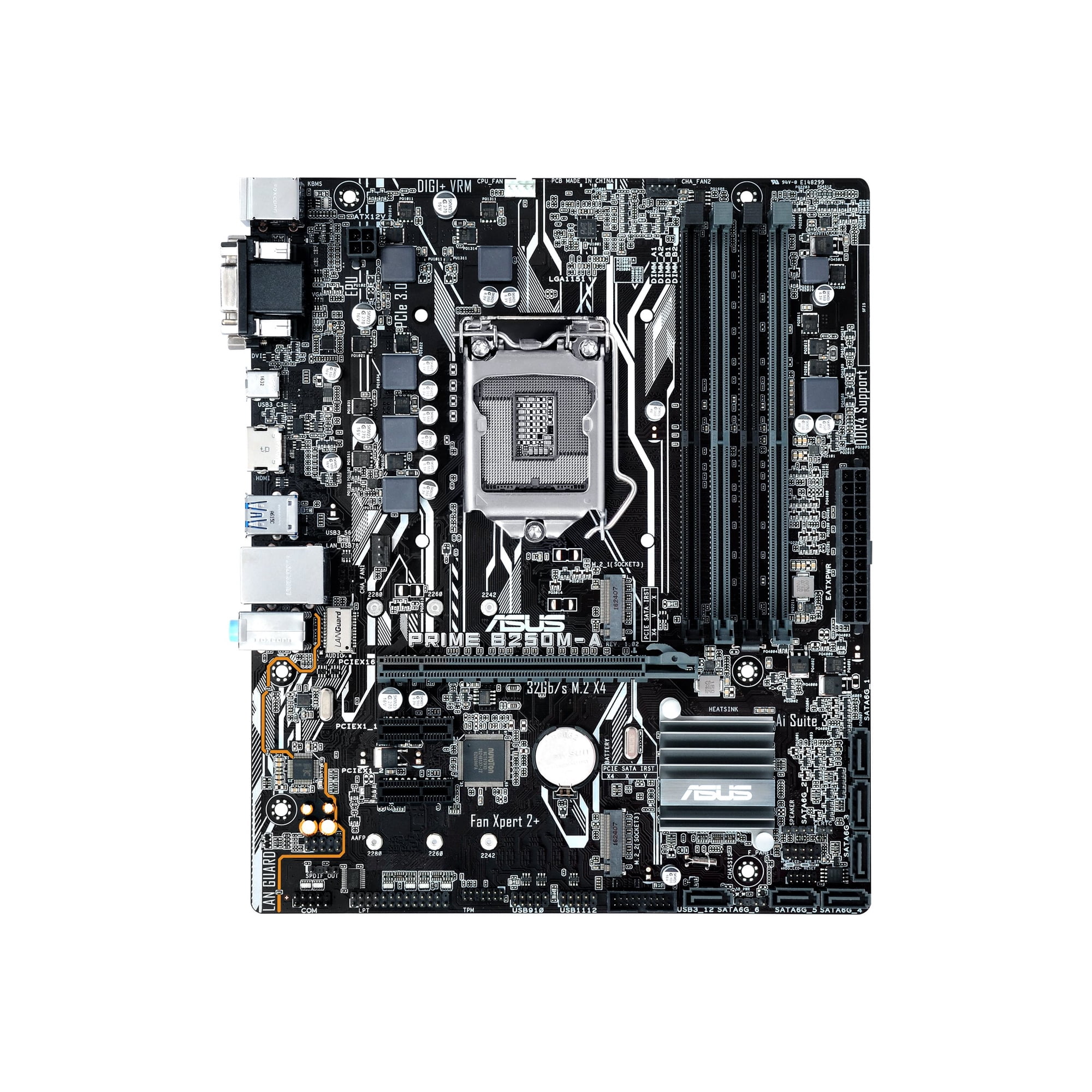 ASUS PRIME B250M-A - Motherboard - micro ATX - LGA1151 Socket