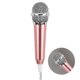 thumbnail image 4 of Matsuzay Micrófono de mano portátil Mini 3,5mm estéreo estudio micrófono de voz micrófono de Audio teléfono móvil inteligente accesorios de Teléfono y Comunicación oro, 4 of 8