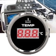 thumbnail image 4 of Calibre de Temperatura del Agua, Antifog de Doble Capa, Temperatura digital de temperatura imprudente IP67 Impermeable 52 mm para la bote de camiones para llevar para automóvil, 4 of 7