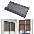 thumbnail image 3 of Persianas para ventana, cortinas de luz, cortina de privacidad para dormitorio, cocina, baño, balcón, sótano - Gris 135x60cm Sunnimix Cortina de sombra de ventana, 3 of 7
