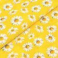 thumbnail image 2 of Singer Print Fabric, 100% Premium Cotton, Sewing Quilting, 44 inch, Small Daisies On Yellow 3 Yard Cut, 2 of 2