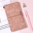 thumbnail image 5 of Walbest A6 Travel Notebook Vintage European 3D Lace Carved Flower Cover Replaceable Portable Student Journal Scrapbook Diary School Supplies, 5 of 8