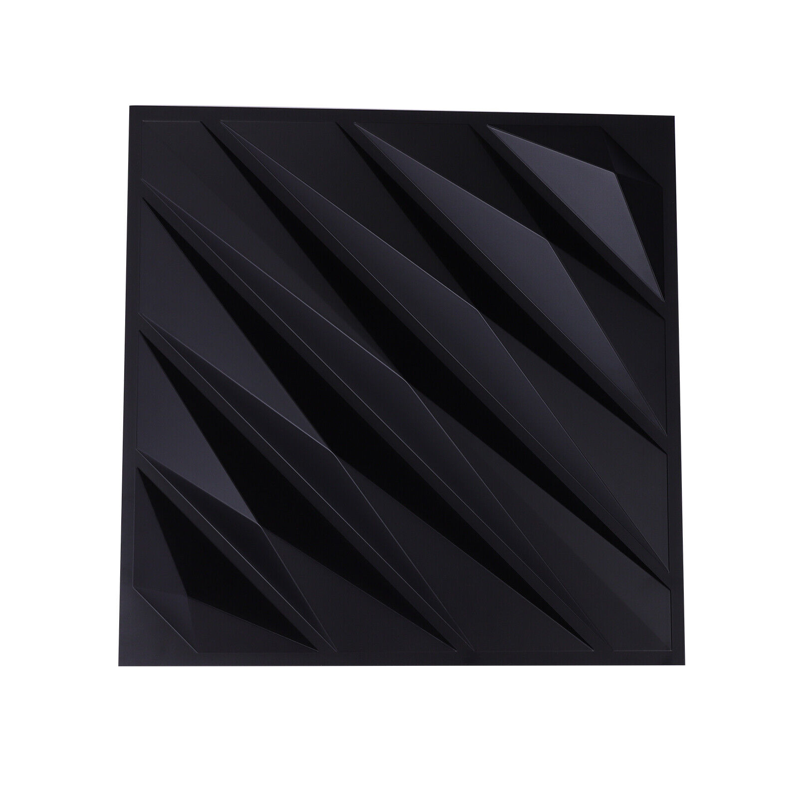 Oukaning 20*20inch 3D Wall Panels Diamond Design Textures Wall Panels