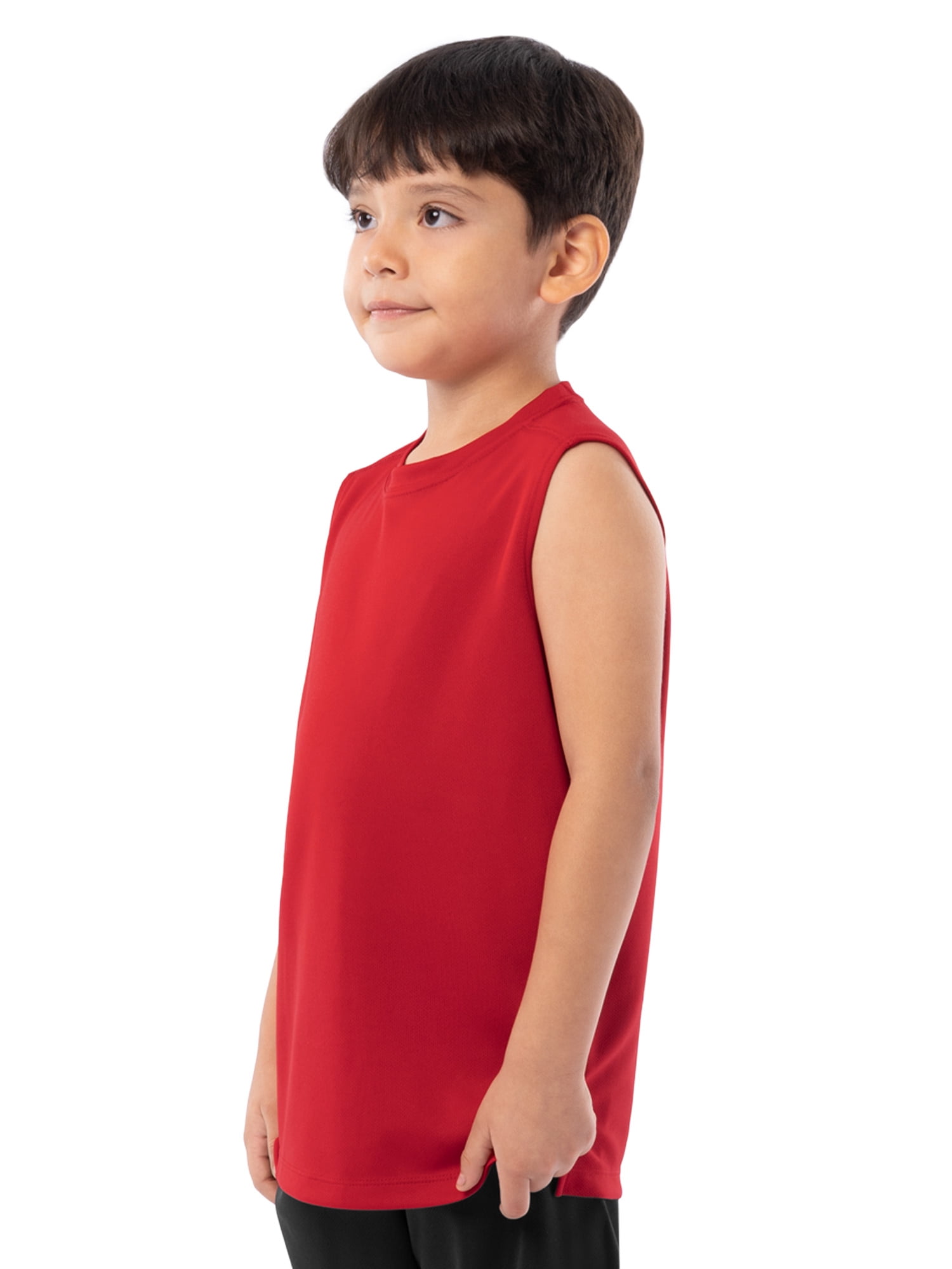 Athletic Works Boy's Core Active Muscle Tank, Sizes 4-18 & Husky