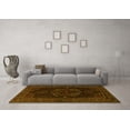 thumbnail image 3 of Ahgly Company Indoor Rectangle Persian Yellow Traditional Area Rugs, 7' x 10', 3 of 4