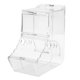 thumbnail image 1 of Small Animal Feeder 1Pack Durable Transparent Plastic For Convenient Pet Feeding Suitable For Daily Use, 1 of 3