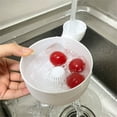 thumbnail image 3 of Fruit Vegetable Cleaner Multipurpose Quick Rinse and Dry Basket Kitchen Gadget, 3 of 19