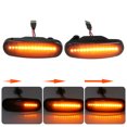 thumbnail image 4 of 1 Pair Side Wing Mirror Turn Signal Light 51717793 for Peugeot Bipper 2008-2017 for Citroen Nemo, 4 of 6