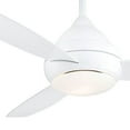 thumbnail image 4 of Minka-Aire Concept I Wet 52-Inch 3-Blade LED Ceiling Fan in Oil Rubbed Bronze Finish W/ Taupe Blades & Pietra Glass - F476L-ORB, 4 of 5