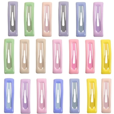 Leifggao 20pcs Girl's Cute Hairpins Decorative Kids Hair Clips All-match Chic Cute Iron Hairpin