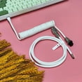 thumbnail image 6 of Necvior Customs Coiled USB Cable for Gaming Keyboards Double-Sleeved Mechanical Keyboard Cable with USB Aviation Connectors, 6 of 11