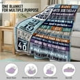 thumbnail image 3 of LHSHID 40th Birthday Gifts for Men Women 40th Birthday Gift Ideas Funny 40 Years Old Gift for Husband Wife Him Her Friends 40th Birthday Gifts Throw Blanket 50"x60", 3 of 6