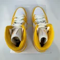 thumbnail image 4 of Ni - ke WMNS Air Jordan 1 Mid 'White University Gold' BQ6472-117 Womens/Youth Brand New, 4 of 5