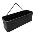 thumbnail image 1 of Hanging Basket Storage Baskets Containers Organizer Box 12*4in Rectangular Home Organizers Willow Wall Flower, 1 of 12