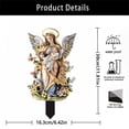 thumbnail image 3 of sruoe Garden Decoration Ground Insert, Fairy Garden Stakes, Garden Statues, Fairy Flower Pot Decor, Decorative Yard Stakes, Ground Insert Potted, Figurines for Patio Home, 3 of 8