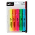 thumbnail image 1 of Offix 343673PHY0066NP Offix Ensemble de Surligneurs (Lot de 5), 1 of 1