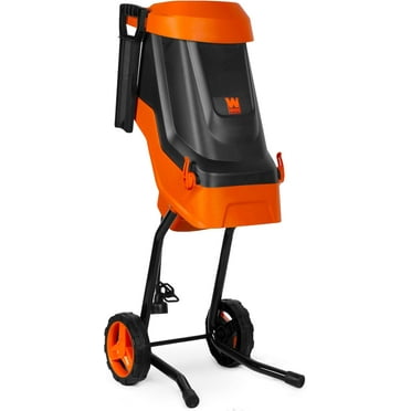 Electric Wood Chipper and Shredder, 15-Amp with 12-Gallon Collection Bag (41119)