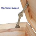 thumbnail image 4 of Heavy Duty Hinge Lid Support Hinge for Cabinet Kitchen Wardrobe 2 PCS, 4 of 5