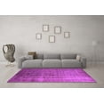 thumbnail image 3 of Ahgly Company Indoor Rectangle Oriental Purple Industrial Area Rugs, 8' x 12', 3 of 4